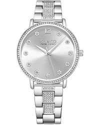 Womens Accessories Watches SO & CO Legacy Watch in Metallic 