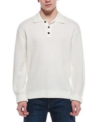 Theory - Wool & Cashmere-Blend Polo Shirt - Lyst