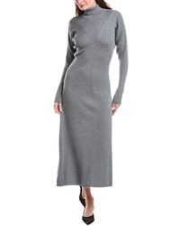 BOSS - Forbini Wool Sweaterdress - Lyst