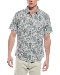 Report Collection - Tropical Linen-Blend Shirt - Lyst