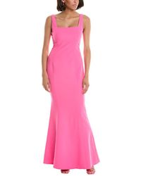 Laundry by Shelli Segal - Square Neck Gown - Lyst