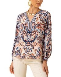 Hale Bob - Silk Chaya Blouse - Lyst