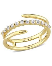 Lab Grown Diamonds - 18K Over 0.28 Ct. Tw. Lab Grown Diamond Ring - Lyst