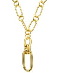 petit moments - 18K Plated Chain Necklace - Lyst