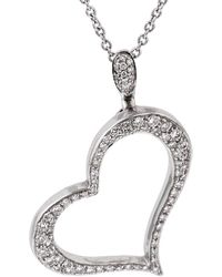 Piaget - 18K 0.77 Ct. Tw. Diamond Heart Necklace (Authentic Pre-Owned) - Lyst
