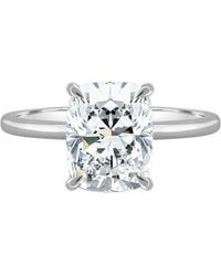 Lab Grown Diamonds - 14K 4.10 Ct. Tw. Lab-Grown Diamond Ring - Lyst