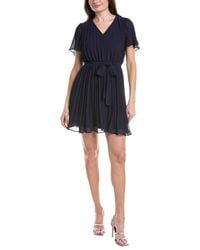 Sam Edelman - Pleated Plisse Mini Dress - Lyst