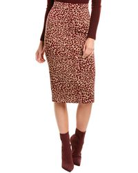 Max Mara Vasto Pencil Skirt - Brown
