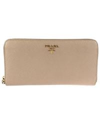 Prada - Saffiano Leather Long Wallet (Authentic Pre-Loved) - Lyst