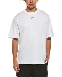 Off-White c/o Virgil Abloh - Skate Fit Dripping Arrow T-Shirt - Lyst