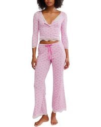 Free People - Stolen Dance Pajama Set - Lyst