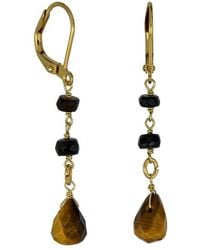Rachel Reinhardt Jewelry - 14K Over Gemstone Droplet Earrings - Lyst