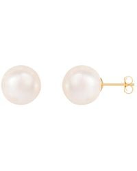 Splendid - 14k 11-12mm Pearl Earrings - Lyst