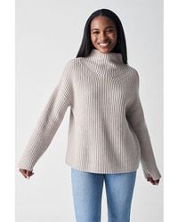 Faherty - Bedford Wool-blend Turtleneck Sweater - Lyst