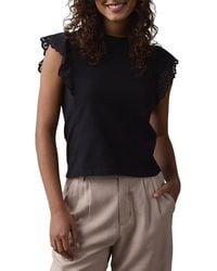 The Normal Brand - Marnie Eyelet Top - Lyst