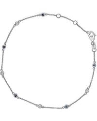 Haus of Brilliance - Colorful Gemstones 14K 0.34 Ct. Tw. Diamond & Sapphire Station Bracelet - Lyst