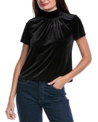 Cece - Mock Neck A-Line Top - Lyst