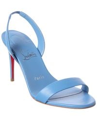 Christian Louboutin - O Marylin 85 Leather Slingback Sandal - Lyst