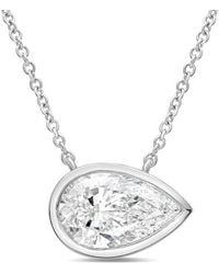 Diana M. Jewels - Diana M. 14K 6.00 Ct. Tw. Lab-Grown Diamond Pendant Necklace - Lyst