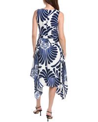 aje cut out midi dress Mimosa Cutout Midi Dress-MIDNIGHT FLORAL / 4