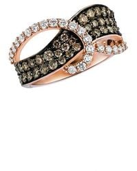 Le Vian - Le Vian Chocolatier 14k Rose Gold 1.14 Ct. Tw. Diamond Ring - Lyst