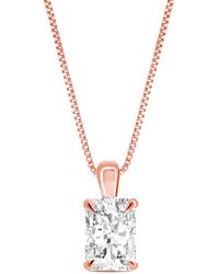 Amairah - 14K 1.00 Ct. Tw. Lab-Grown Diamond Pendant Necklace - Lyst