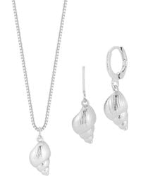 Sphera Milano - Plated Necklace/Earring Set - Lyst