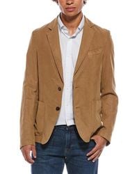 Officine Generale - Officine Generale Nehemiah Linen-Blend Jacket - Lyst