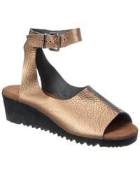 Arche - Baliko Leather Wedge Sandal - Lyst