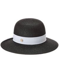 Bruno Magli - Packable Straw Hat - Lyst