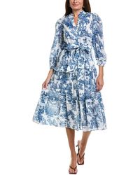 Garrie B - Midi Dress - Lyst
