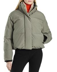 Canada Goose - Grandview Cropped Label Jacket - Lyst