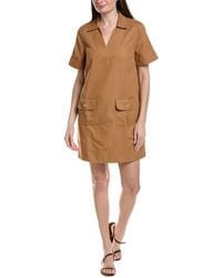 Tommy Bahama - Utility Twill Linen-Blend Mini Dress - Lyst