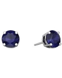 Forever Creations USA Inc. - Signature Collection 14K 2.00 Ct. Tw. Sapphire Studs - Lyst