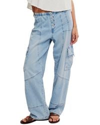 Free People - Wallflower Pull Straight Leg Jean - Lyst