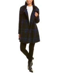 Cinzia Rocca Medium Wool & Alpaca-blend Coat - Black