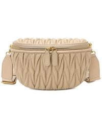 Tiffany & Fred Paris - Full-grain Pleated Leather Bag - Lyst