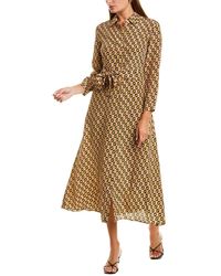 Max Mara Weekend Samanta Silk Shirtdress - Pink