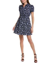 Sail To Sable - Puff Sleeve Shirtdress - Lyst