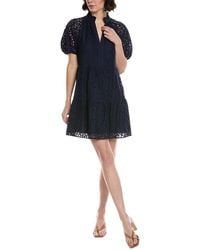 Cece - V-Neck Tiered Babydoll Dress - Lyst