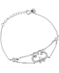 Savvy Cie - Cz Chain Bracelet - Lyst