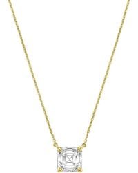 Diana M. Jewels - Diana M. 14K 12.00 Ct. Tw. Lab-Grown Diamond Pendant Necklace - Lyst