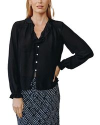 Bella Dahl - Raglan Blouse - Lyst