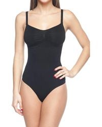 Body Beautiful - Wear Your Own Bra Bodysuit Shaper - Lyst