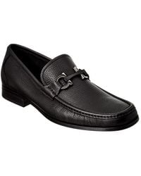 Ferragamo - Leather Loafers - Lyst