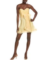 Issue New York - Silk Mini Dress - Lyst