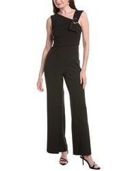 Adrianna Papell - Knit Crepe Jumpsuit - Lyst