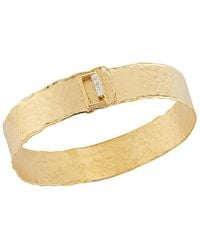 Reiss - 14K 0.16 Ct. Tw. Diamond Cuff Bracelet - Lyst
