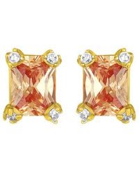 Genevive Jewelry - 14k Over Silver Earrings - Lyst