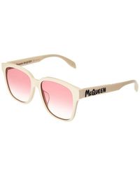 McQueen - 56Mm Sunglasses - Lyst